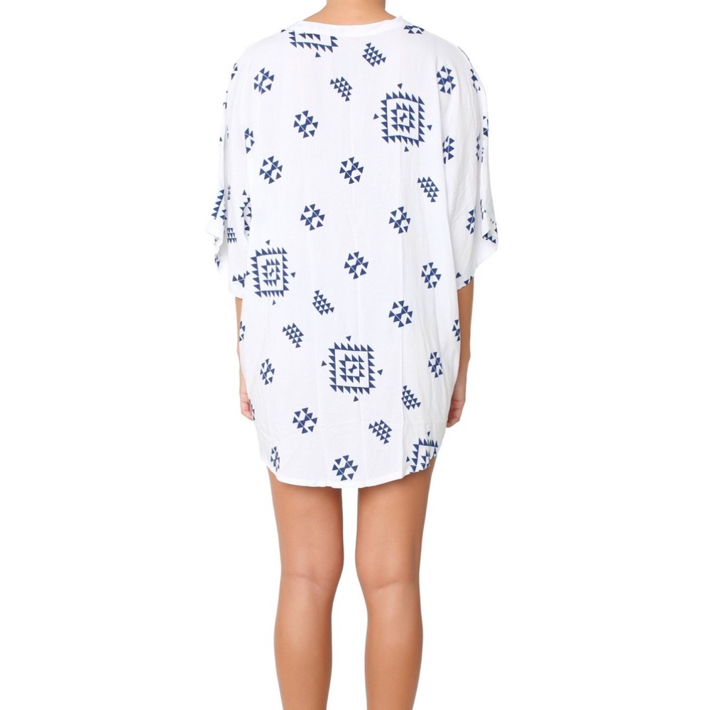Soleil Aztec Kin Beach Kimono Cover up NWT - Picture 16 of 16